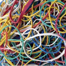 Assorted Coloured Rubber Bands